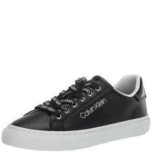 Calvin Klein Women's CIYAN Sneaker, Black, 8